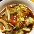 紫０８０４'s cooksnap of when they made お餅とろり♬白菜の旨味あんかけ♬.