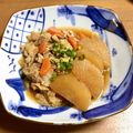 chi−ちゃん's cooksnap of when they made 炊飯器にお任せ♪絶品柔らか～い豚バラ大根.