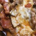 okko18's cooksnap of when they made むね肉でトマトチーズタッカルビ.
