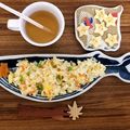 キャシーキャサリン's cooksnap of when they made 【離乳食後期〜完了】しらすチャーハン.