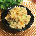 なつき☆ミ's cooksnap of when they made おひとりさまのスープの素で炊き込みご飯.