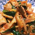 すあま0813's cooksnap of when they made 間違いない豚バラキムチ☆彡.