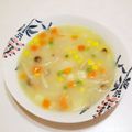 乙川日奈's cooksnap of when they made シチューの素で！簡単クリームスープ♡.