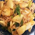 クックSHCHTZ☆'s cooksnap of when they made 大根の豚キムチ炒め.