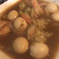 eses86's cooksnap of when they made 海老カレーあんかけ焼きそば.