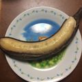つね竹城's cooksnap of when they made 焼バナナあま～い、簡単美味しい(^^).