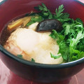 τомоко's cooksnap of when they made 落とし卵で♪とろとろ餅ねぎの甘じょうゆ煮.