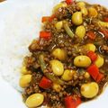☆★あんず姫★☆'s cooksnap of when they made 簡単！15分で出来る！大豆缶キーマカレー.