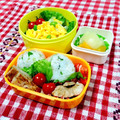 にゃにゃ☆☆☆'s cooksnap of when they made ごまとネギが美味しい簡単おにぎり.