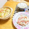 komutatata's cooksnap of when they made 簡単！キャベツと高野豆腐とカニカマの煮物.