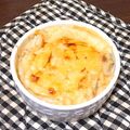 riorin♡'s cooksnap of when they made 鶏肉とごぼうの味噌クリームグラタン.