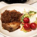 クックXDMBDY☆'s cooksnap of when they made 豚ロース肉のおろし玉ねぎソースソテー.