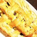 ぐりこちゃんママ's cooksnap of when they made パイシートで簡単☆チョコカスタードパイ.