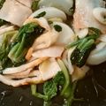 ロゼリン's cooksnap of when they made カブのあんかけ煮物♪チクワとほうれん草.