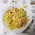 NAOばあさん's cooksnap of when they made キャベツとベーコンの炒め物.
