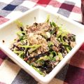 へーた1124's cooksnap of when they made 簡単☆サバ缶と豆苗のピリ辛七味ごま和え.