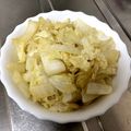 あごちくわ's cooksnap of when they made 鍋の副菜にも♪白菜だけ☆生姜醤油和え。.