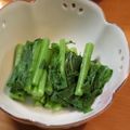 i_yokan's cooksnap of when they made 菜の花の辛子和え.