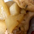 クックBLTENE☆'s cooksnap of when they made あったか角煮風♪鶏肉と大根の煮物.