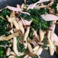 ヒデサナ's cooksnap of when they made しめじとほうれん草の簡単ソテー♪.