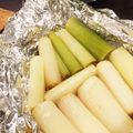 raybanana's cooksnap of when they made ネギのホイル焼き.
