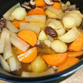 じゅんー2's cooksnap of when they made 簡単！和食＊きのこと大根とじゃが芋の煮物.