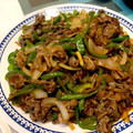 ぴよぴよ☼'s cooksnap of when they made 簡単中華その② 青椒肉絲.