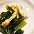 みぃたたのた's cooksnap of when they made 小松菜と油揚げの煮びたし.
