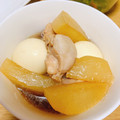 ○・ω・○はむはむ's cooksnap of when they made 大根、鶏もも肉、ゆで卵の煮込み照り焼き.