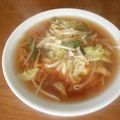 花時計咲いた's cooksnap of when they made 65、鍋の残り野菜で♡野菜炒めラーメン.