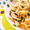 ぐりtoぐら's cooksnap of when they made 簡単ほうれん草ときのこのバター醤油パスタ.