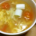 Y✿えくぼ飯's cooksnap of when they made トマトの中華スープ.