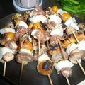 チロルチ's cooksnap of when they made とりもつ　串焼き.