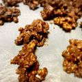GoGo島みかん's cooksnap of when they made 簡単！可愛い！チョコクランチ♡.
