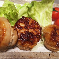 feelofjazz's cooksnap of when they made 蓮根の鶏つくねはさみ焼き.