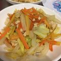 ポメちょん's cooksnap of when they made 【低糖質】冷凍豆腐と白菜の炒め物.