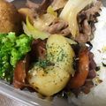 みさりママ's cooksnap of when they made お弁当☆じゃが芋ウインナーのコンソメ炒め.