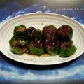 tsys1124's cooksnap of when they made 簡単♪剥がれないピーマンの肉詰め♡.