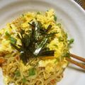 ジョングレ's cooksnap of when they made チーズがとろ〜り♡オム・辛ラーメン.
