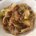りつ☆W's cooksnap of when they made 豚バラ肉と白菜の生姜焼き.