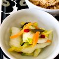 azbjbn's cooksnap of when they made 浅漬け：超簡単！ゆず香る！白菜の即席漬.