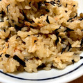 67luna's cooksnap of when they made あみえびとひじきときのこの炊き込みご飯.