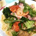 小夏チャン's cooksnap of when they made トマト＆ブロッコリーパスタ☆つわり中も！.