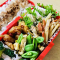 LimeLunch's cooksnap of when they made 捨てないで！大根の皮と豚バラの焼肉炒め*.