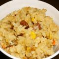 gracias05's cooksnap of when they made 炊飯器で簡単＊市販焼き豚の中華おこわ風.