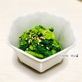 ねっちゃんっ's cooksnap of when they made 菜の花の辛子和え＊母の味＊.