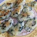 juri0626's cooksnap of when they made 【離乳食後期】ほうれん草のじゃがいももち.