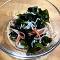 nao♡uj's cooksnap of when they made あと一品♪わかめとしらすの酢の物.
