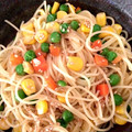 Hamachi_'s cooksnap of when they made 和えるだけ！和風サラスパ☆.