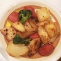 パッソω's cooksnap of when they made チーズもプラス簡単ジャーマンポテト風♪.
